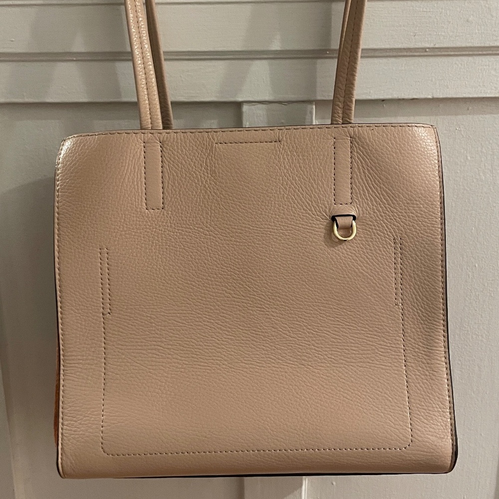 Banana Republic Leather Purse (Cream)